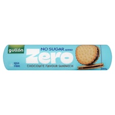 Gullón Zero sušenky plněné čokoládovou náplní 250g