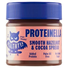 HealthyCo Proteinella Krém s lískovými oříšky, kakaem, sladidlem a syrovátkovou bílkovinou 200g