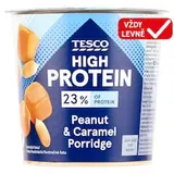 High Protein instantní arašídová ovesná kaše s kousky pražených arašídů 65g