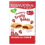 Kiddylicious Koláčky jahodové 6 x 22g