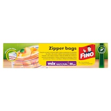 Fino Zip sáčky mix 0,5/1/2,5l 25 ks
