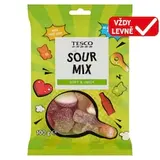 Želé s ovocnými příchutěmi s kyselou cukrovou posypkou 100g