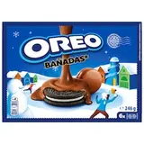 OREO kakaové sušenky s náplní v polevě s čokoládovou příchutí 6 balení po 2 sušenkách 246 g