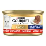 GOURMET Gold paštika s hovězím 85g