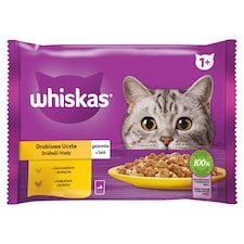 Whiskas Drůbeží hody v želé 4 x 85g (340g)