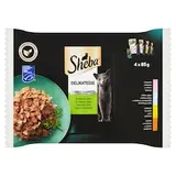Sheba Delikatesse Smíšený výběr v želé 4 x 85g (340g)