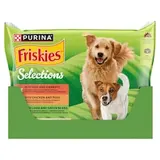 Friskies Selections hovězí, kuře, jehněčí ve šťávě 4 x 85g