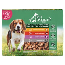 Pet Specialist Kousky v omáčce 12 x 100g (1200g)