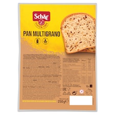 Schär Pan Multigrano chléb speciální bez lepku krájený se semínky 250g