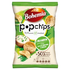 Bohemia Popchips S příchutí zakysaná smetana a cibulka 65g