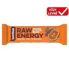 bombus Raw Energy Orange & Cocoa Beans 50g