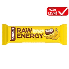 bombus Raw Energy Banana & Coconut 50g