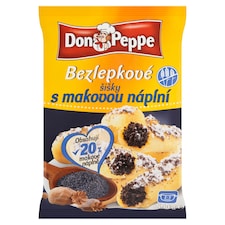 Don Peppe Bezlepkové šišky s makovou náplní 500g