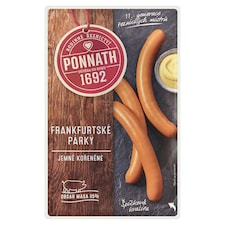 Ponnath Frankfurtské párky 200g