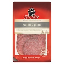 Kmotr Salám v pepři krájený 75g