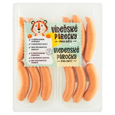 Vídeňské párečky pro děti 0,300kg