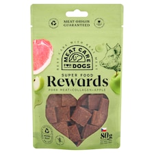 Meat Care Rewards dog vepřové s kolagenem a jablkem 80g