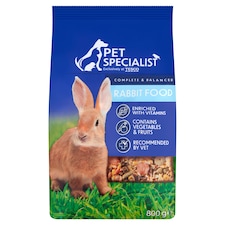 Pet Specialist Kompletní krmivo pro zakrslé králíky 800g