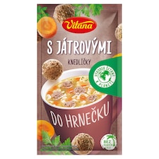 Vitana Do hrnečku Instantní polévka s játrovými knedlíčky 14g