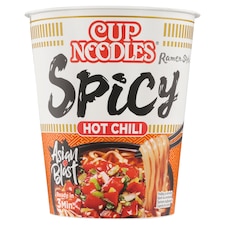 Cup Noodles Instantní nudlová polévka s příchutí hot & spicy v asijském stylu 66g