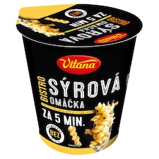 Vitana Bistro Těstoviny sýrová omáčka 72g