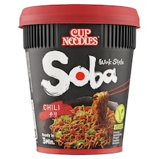 Cup Noodles Instantní pšeničné nudle s ochucující chilli omáčkou 92g