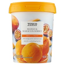Mražený krém sorbet mangovo-marakujový 500ml