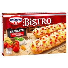 Dr. Oetker Bistro Baguette Cheese & Tomato 2 x 125g (250g)