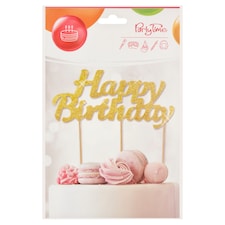 Party Time Happy Birthday dekorace dortu