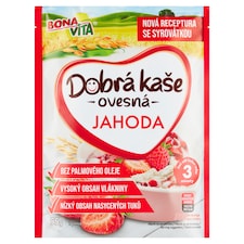 Bona Vita Dobrá kaše Ovesná jahoda 55g