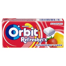 Orbit Žvýkačka bez cukru s jahodovou a citronovou příchutí 8 ks 17,9g