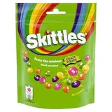 Skittles Sours žvýkací bonbóny v křupavé cukrové krustě s kyselými ovocnými příchutěmi 152g