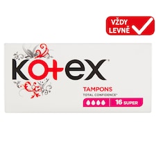 Kotex Super tampony 16 ks