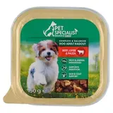 Pet Specialist Ragú s hovězím, játry a těstovinami 150g