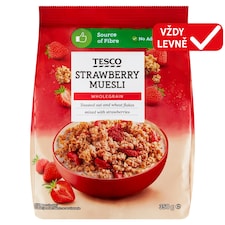 Zapékané müsli s mrazem sušenými jahodami 350g