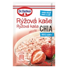 Dr. Oetker Rýžová kaše jahody, chia 50g
