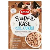 Emco Super kaše 2 druhy čokolády 55g