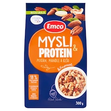 Emco Mysli & protein křupavé pekan, mandle a kešu 500g