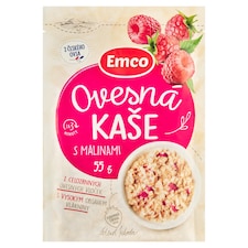 Emco Ovesná kaše s malinami 55g