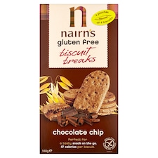Nairn's Ovesné sušenky s čokoládou bez lepku 160g