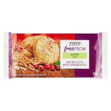 Free From Ovesné sušenky s kandovanými klikvami 50g