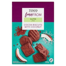 Free From Kakaové sušenky s kokosem 120g
