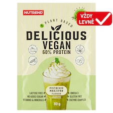 Nutrend Delicious Vegan Protein příchuť pistácie + marcipán 30g