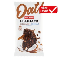 Nutrend Flapjack příchuť čokoláda + kokos 50g