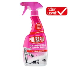 Pulirapid Tekutý čistič na vodní kámen s přírodním octem 500ml