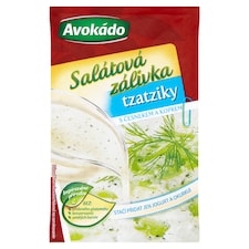 Avokádo Salátová zálivka tzatziky s česnekem a koprem 8g