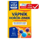 Maxi Vita Vaše zdraví Vápník hořčík-zinek + vitaminy D3 a K1 30 tablet 28,5g