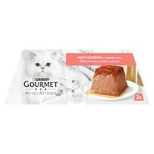 Gourmet Revelations pro kočky losos paštika v omáčce 2 x 57g
