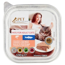 Pet Specialist S lososem a pstruhem 100g