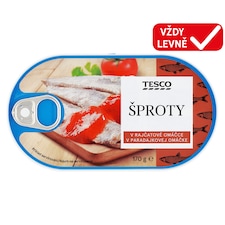 Šproty v rajčatové omáčce 170g